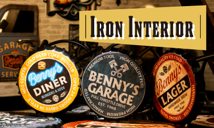 アイアンインテリア特集