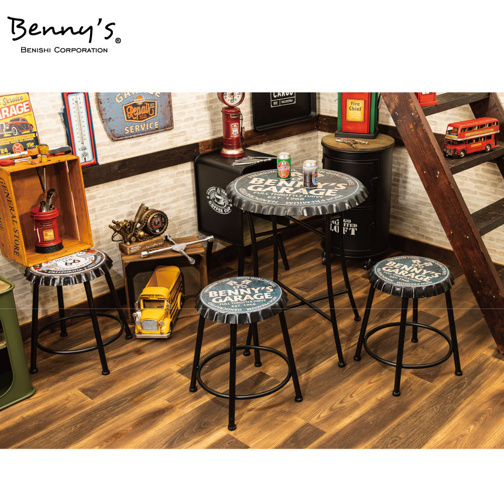 MN-008C　クラウンキャップチェア / MN-009C　クラウンキャップテーブル