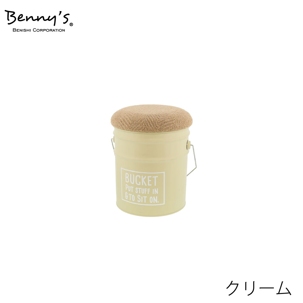 YA-007C　ドラムスツール（クリーム）